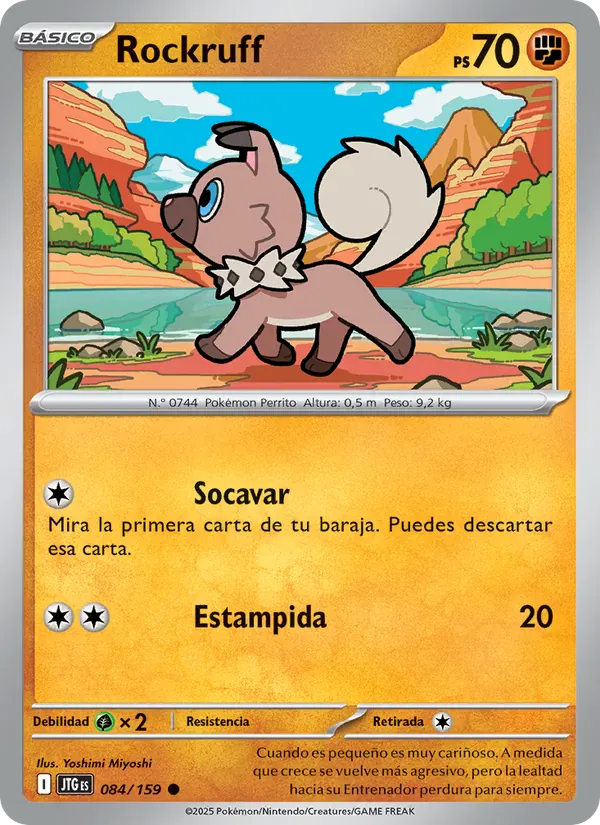 Rockruff · Juntos de Aventuras 084/159
