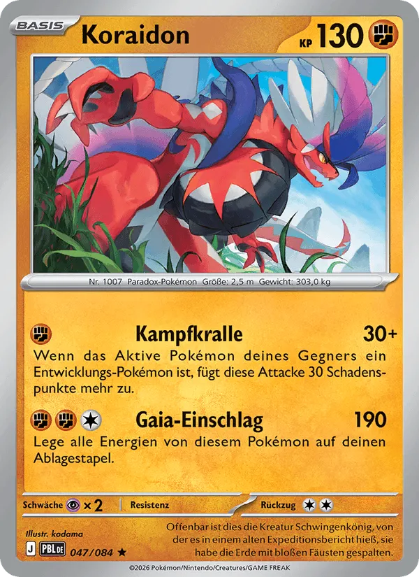 Koraidon · Dunkelnacht 047/84