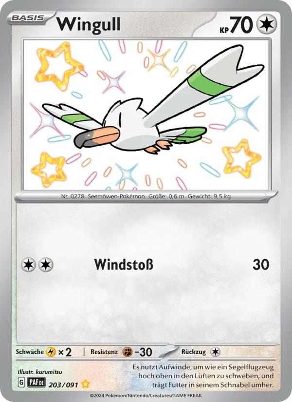 Wingull · Paldeas Schicksale 203/91