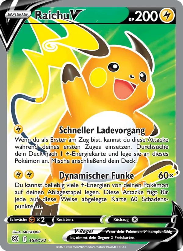 Raichu V · Strahlende Sterne 158/172