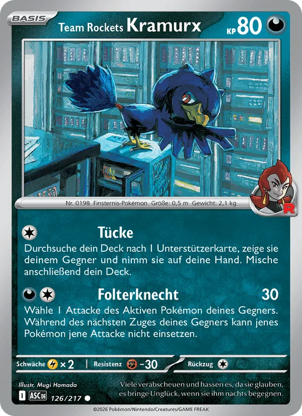 Team Rockets Kramurx · Erhabene Helden 126/217