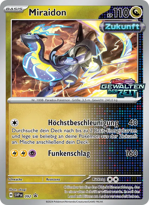 Miraidon · SVP Black Star Promos 092/225