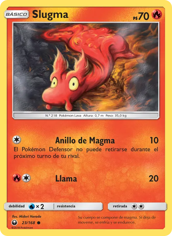 Slugma · Tormenta Celestial 23/168