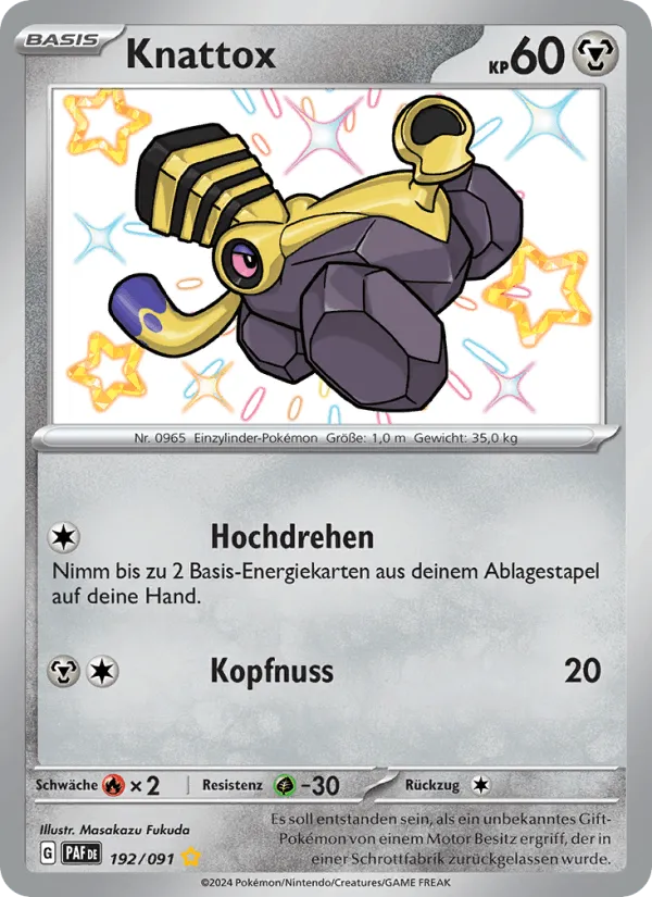 Knattox · Paldeas Schicksale 192/91