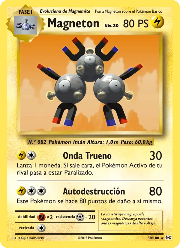 Magneton · Evoluciones 38/108