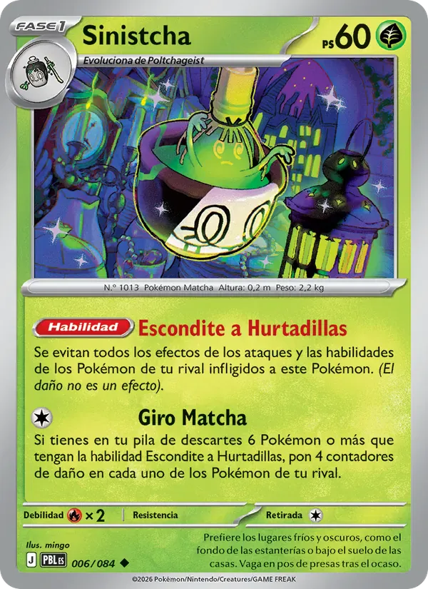 Sinistcha · Oscuridad Absoluta 006/84
