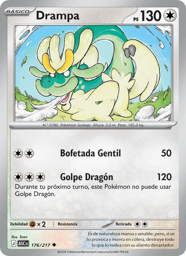 Drampa · Héroes Ascendentes 176/217