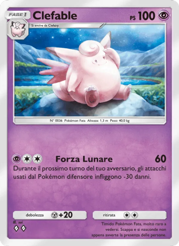 Clefable · Luce Trionfale 030/75