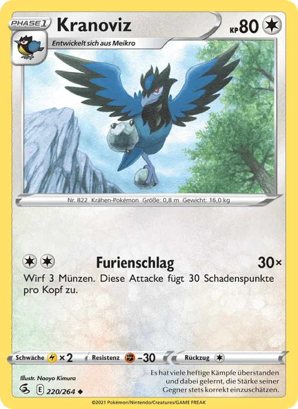 Kranoviz · Fusionsangriff 220/264
