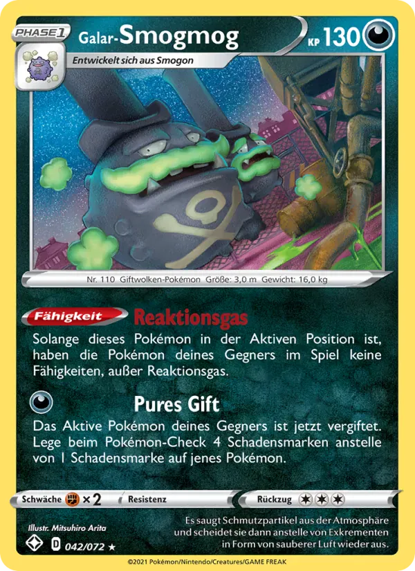 Galar-Smogmog · Glänzendes Schicksal 42/72