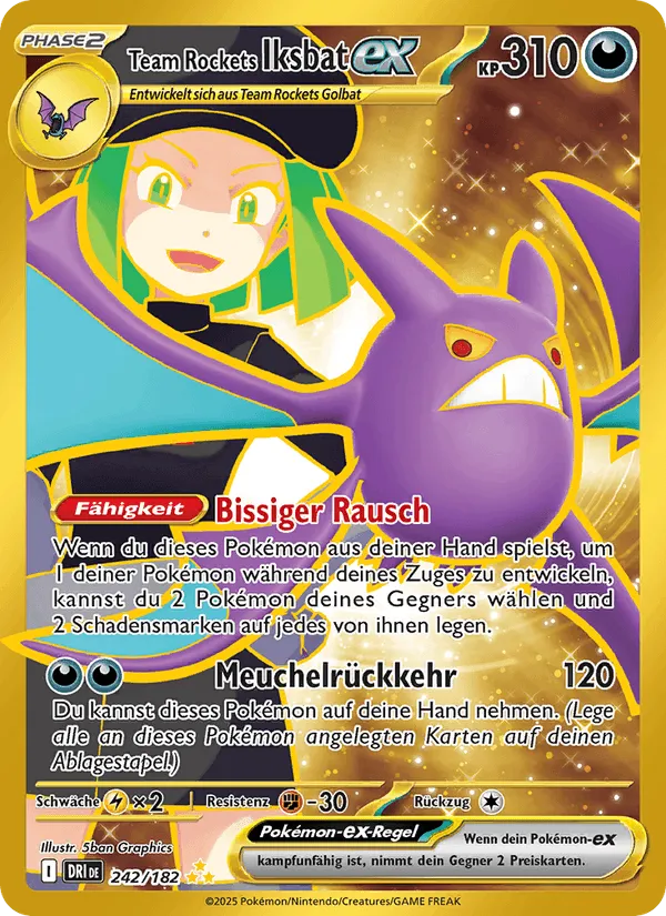 Team Rockets Iksbat-ex · Ewige Rivalen 242/182