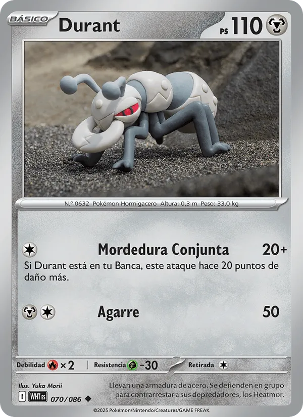 Durant · Llama Blanca 070/86