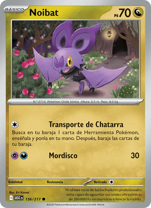 Noibat · Héroes Ascendentes 156/217
