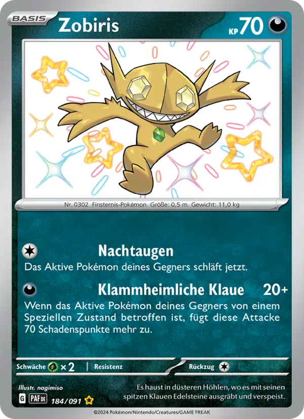 Zobiris · Paldeas Schicksale 184/91
