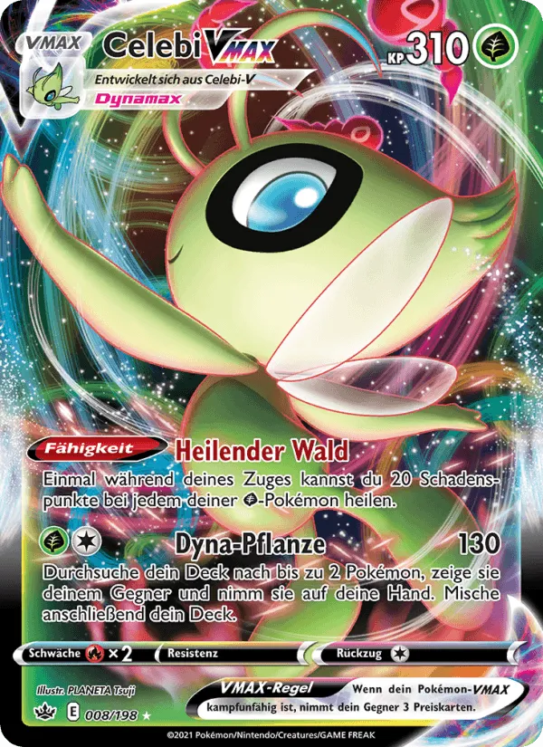 Celebi VMAX · Schaurige Herrschaft 8/198