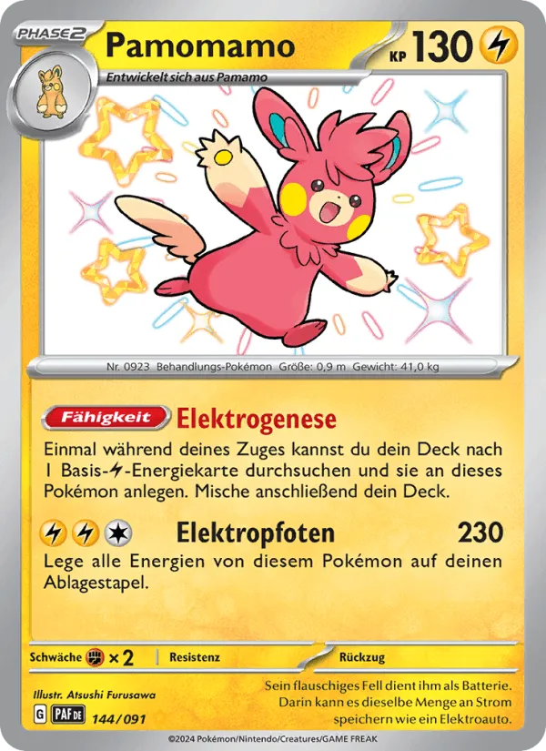 Pamomamo · Paldeas Schicksale 144/91