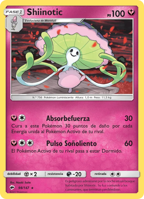 Shiinotic · Sombras Ardientes 98/147