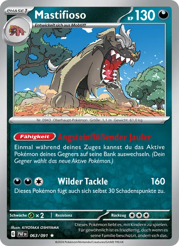 Mastifioso · Paldeas Schicksale 063/91