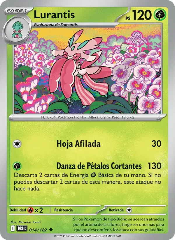 Lurantis · Rivales Predestinados 014/182
