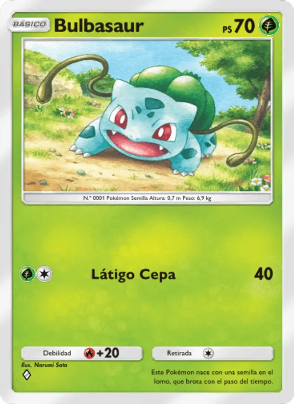 Bulbasaur · Genes Formidables 001/226