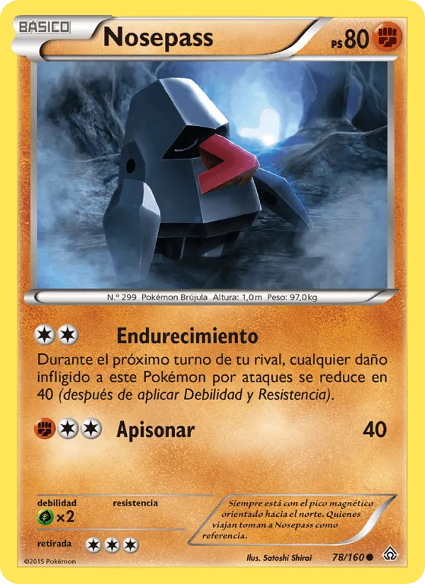 Nosepass · Duelos Primigenios 78/160