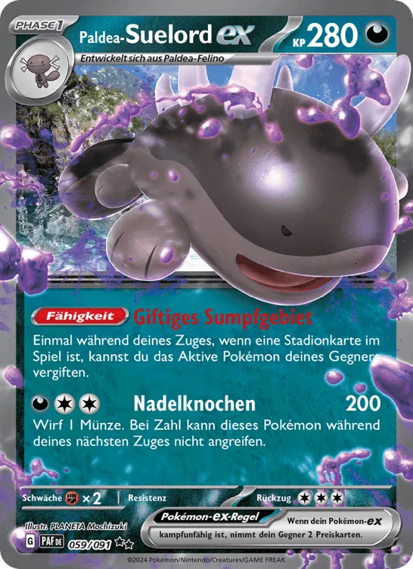 Paldea-Suelord-ex · Paldeas Schicksale 059/91