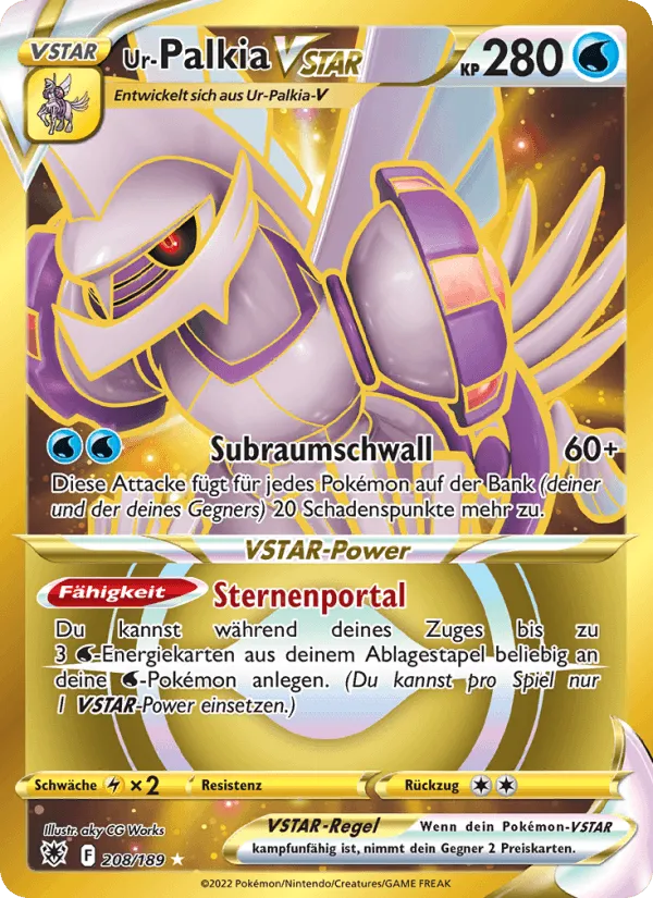 Ur-Palkia VSTAR · Astralglanz 208/189