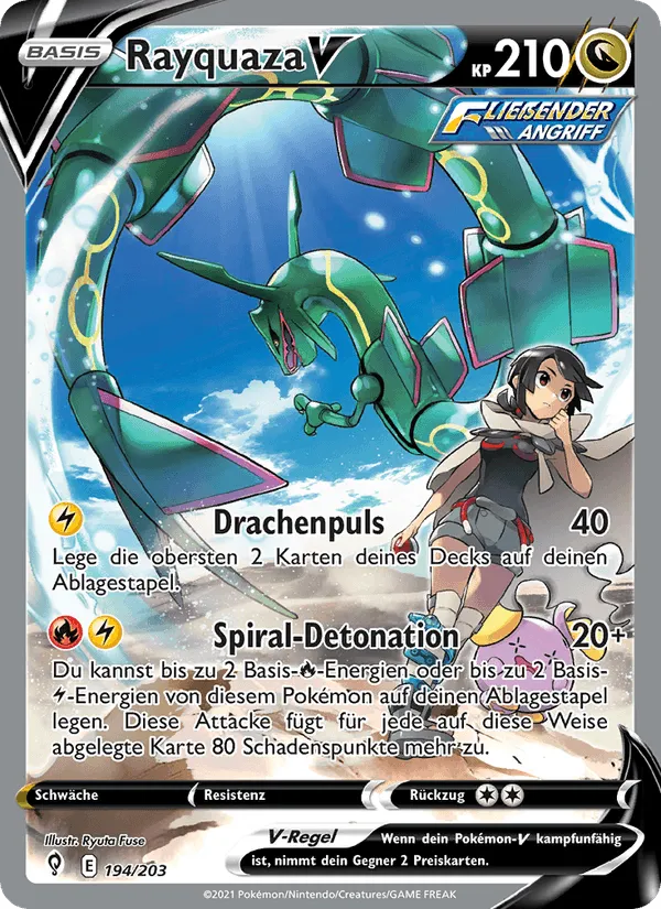 Rayquaza V · Drachenwandel 194/203