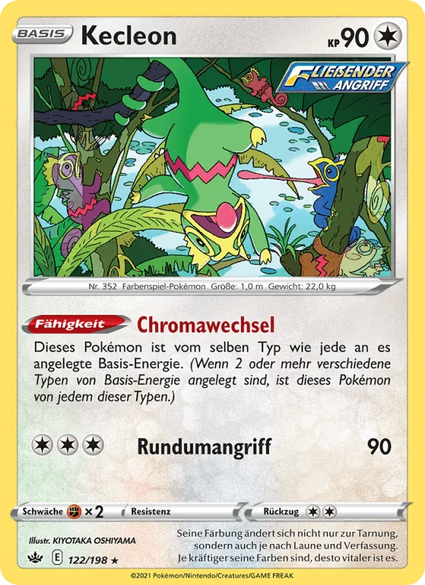 Kecleon · Schaurige Herrschaft 122/198