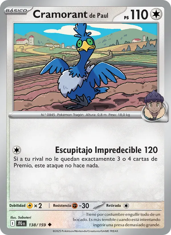 Cramorant de Paul · Juntos de Aventuras 138/159
