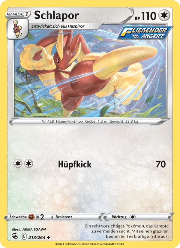Schlapor · Fusionsangriff 213/264