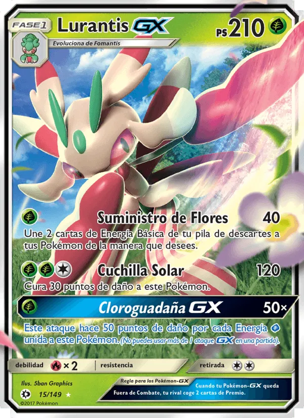 Lurantis GX · Sol y Luna 15/149