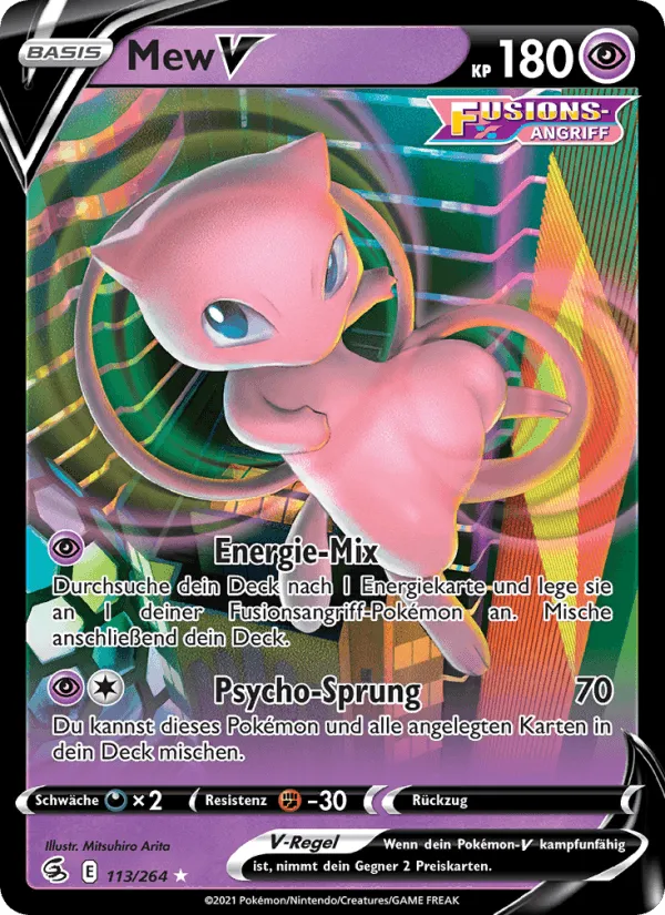 Mew V · Fusionsangriff 113/264