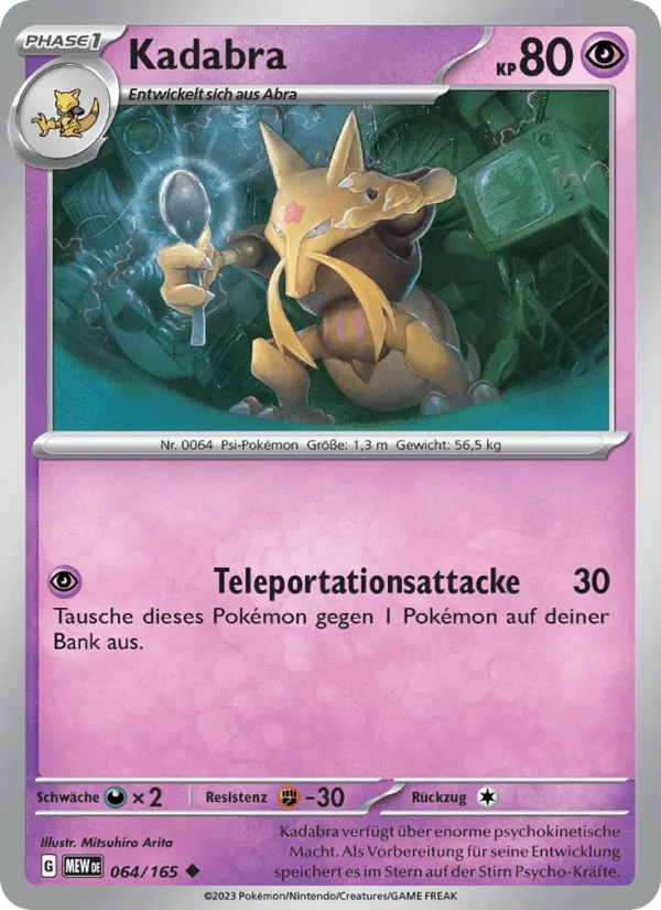 Kadabra · 151 064/165