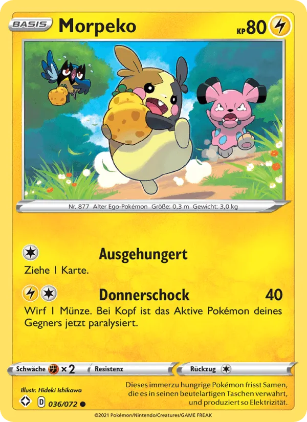 Morpeko · Glänzendes Schicksal 36/72