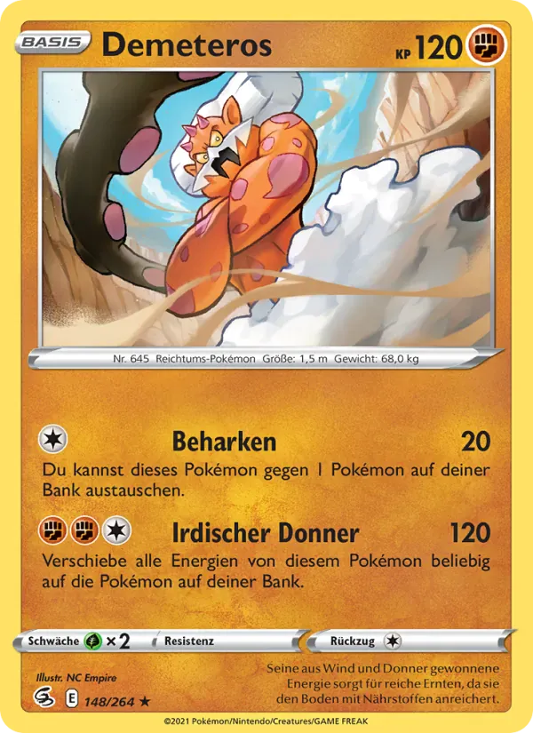 Demeteros · Fusionsangriff 148/264