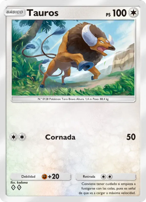Tauros · Genes Formidables 204/226