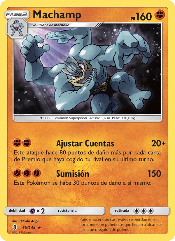 Machamp · Albor de Guadianes 65/145