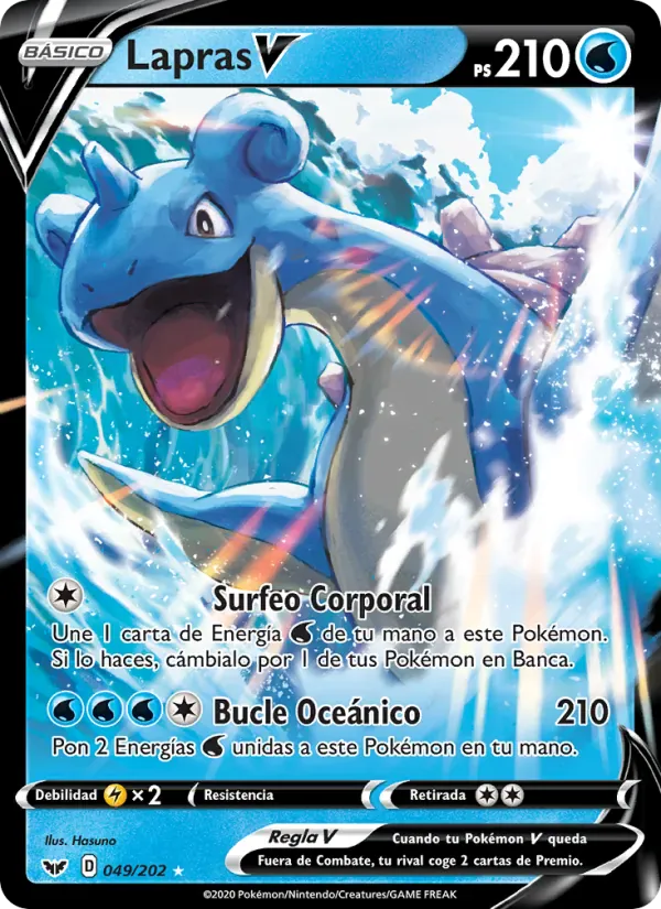 Lapras V · Espada y Escudo 49/202