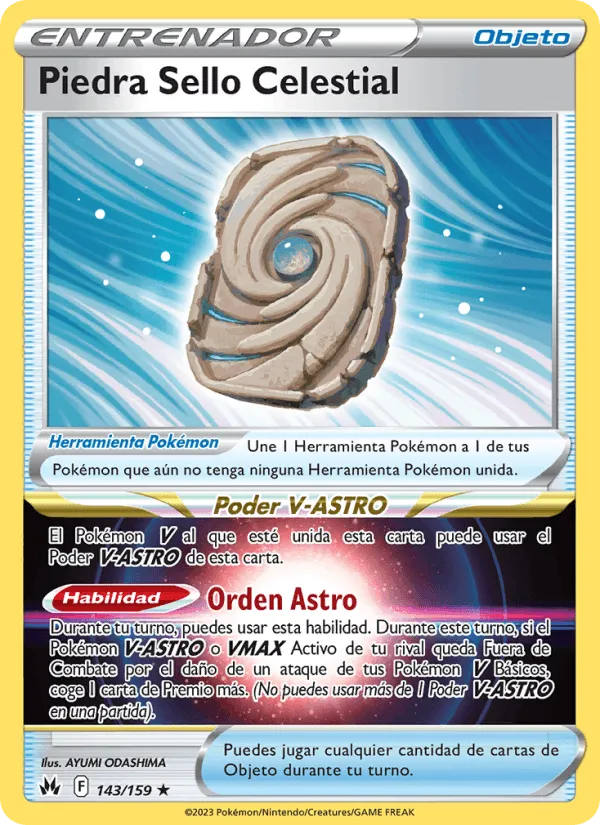 Piedra Sello Celestial · Cenit Supremo 143/159