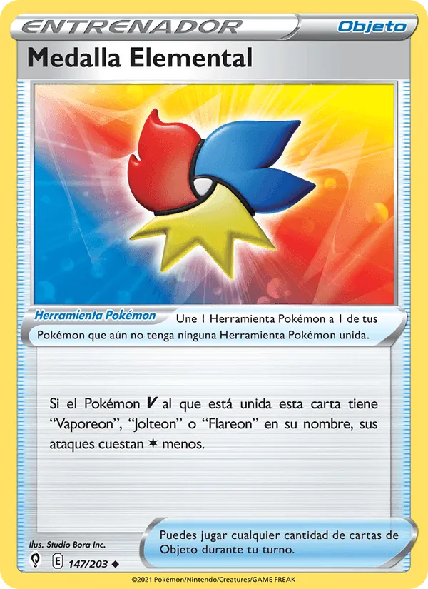 Medalla Elemental · Cielos Evolutivos 147/203