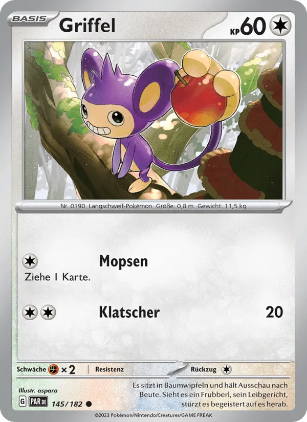 Griffel · Paradoxrift 145/182