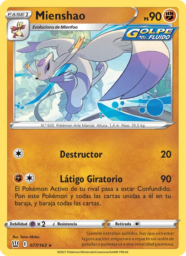 Mienshao · Estilos de Combate 77/163