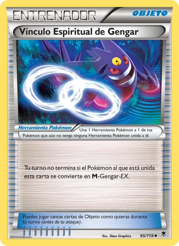 Vínculo Espiritual de Gengar · Fuerzas Fantasmales 95/119