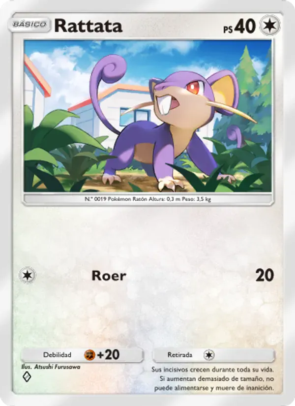 Rattata · Genes Formidables 189/226