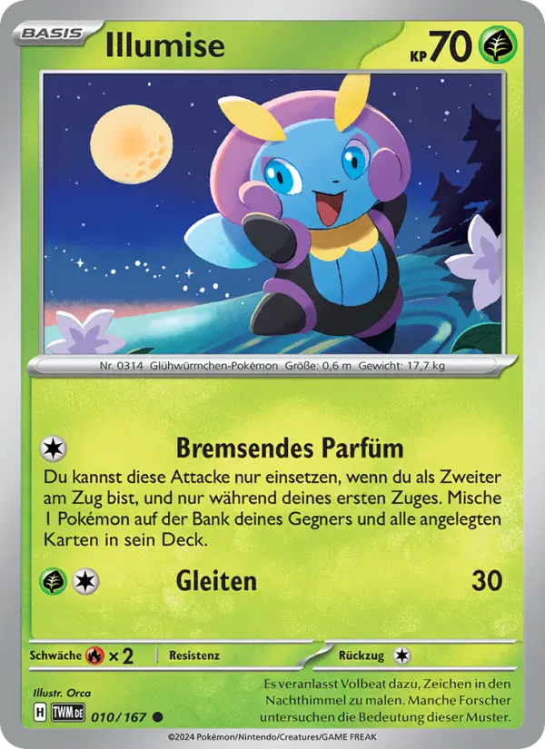 Illumise · Maskerade im Zwielicht 010/167