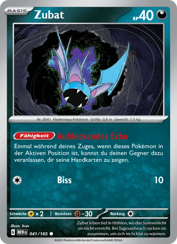 Zubat · 151 041/165