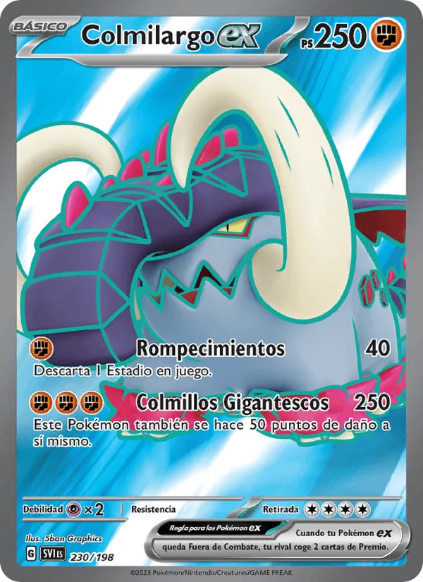 Colmilargo ex · Escarlata y Púrpura 230/198
