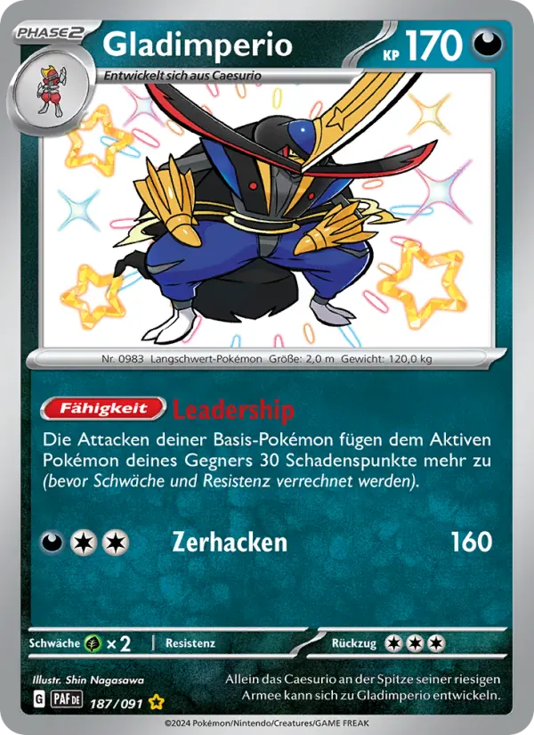 Gladimperio · Paldeas Schicksale 187/91