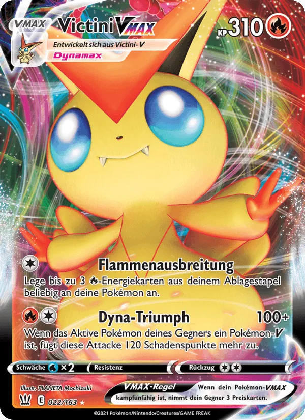 Victini VMAX · Kampfstile 22/163